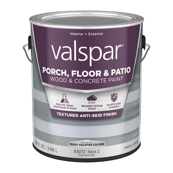 Paperperfect Wood, Concrete Anti Skid Paint Floor & Patio Coating, Clear, 4PK PA3306894 - main